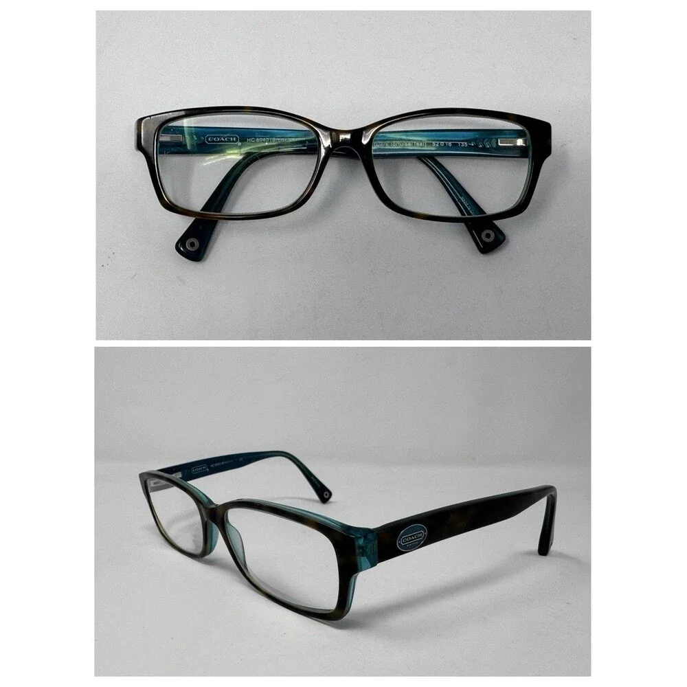 Coach HC6040 Brooklynn Eyeglass Frames Only 52-16-135 Teal 5116